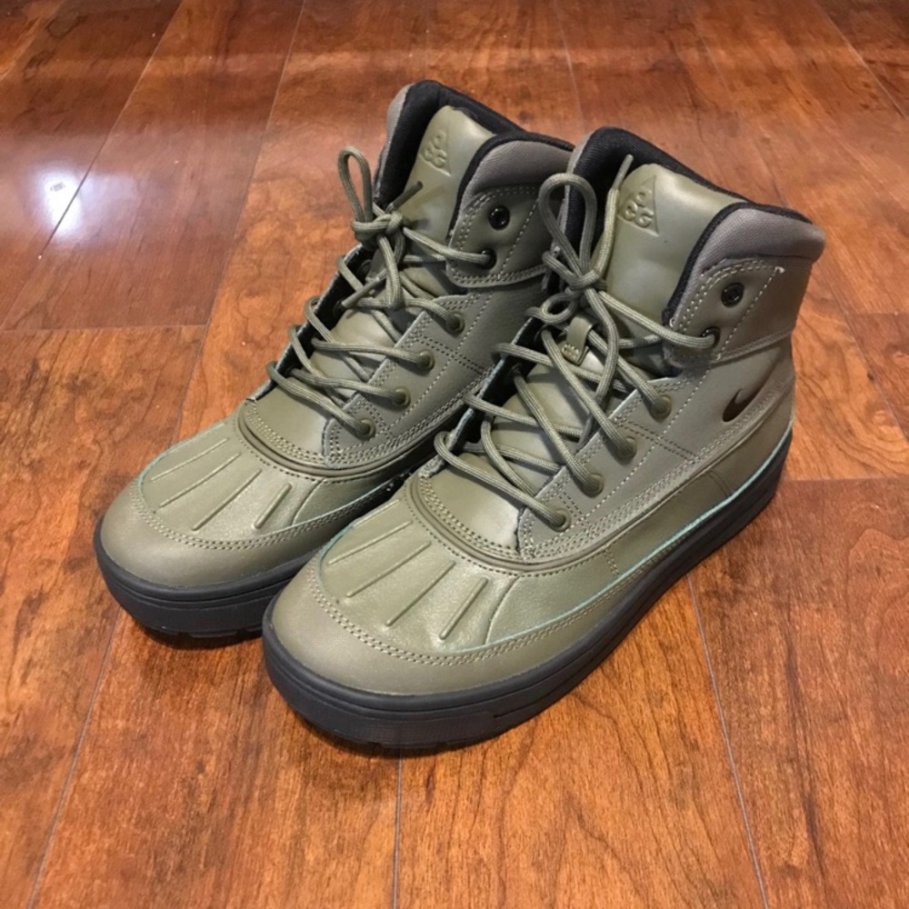 Olive Green Nike Duck Boots